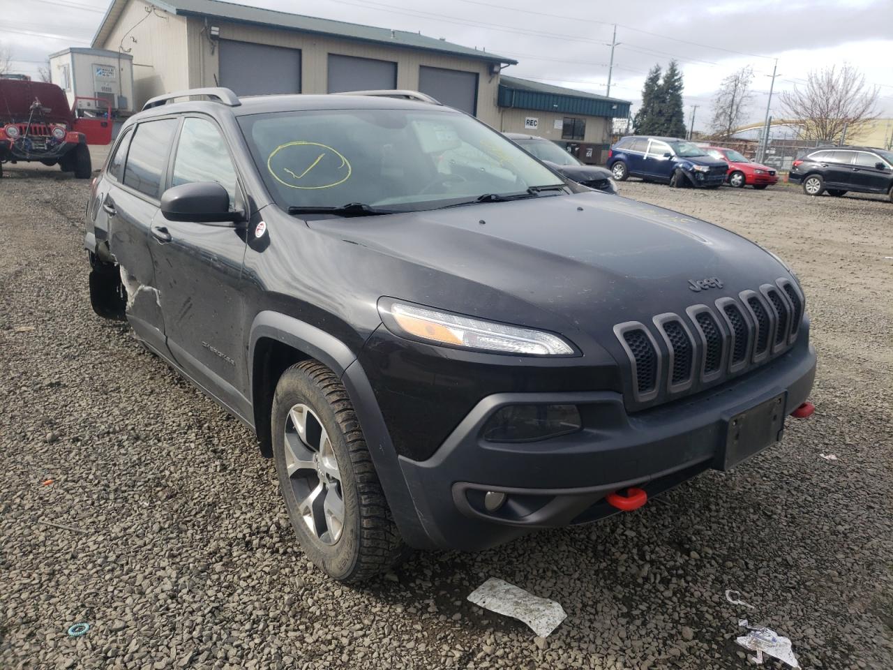JEEP CHEROKEE T 2016 with VIN 1C4PJMBS0GW278020 - Photo from auction