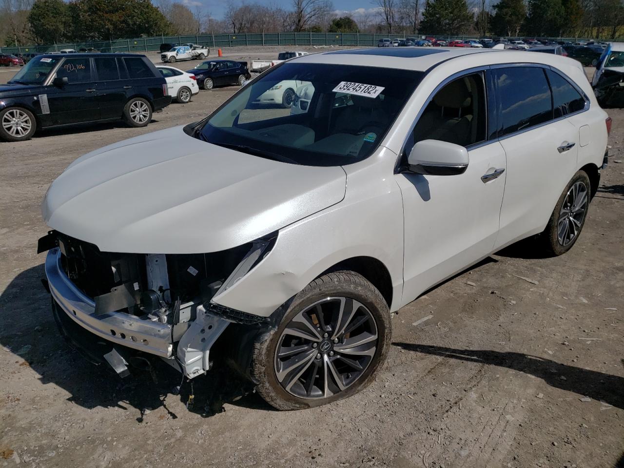Photo 2 from auction – 2020 ACURA MDX TECHNO with VIN 5J8YD4H54LL006483