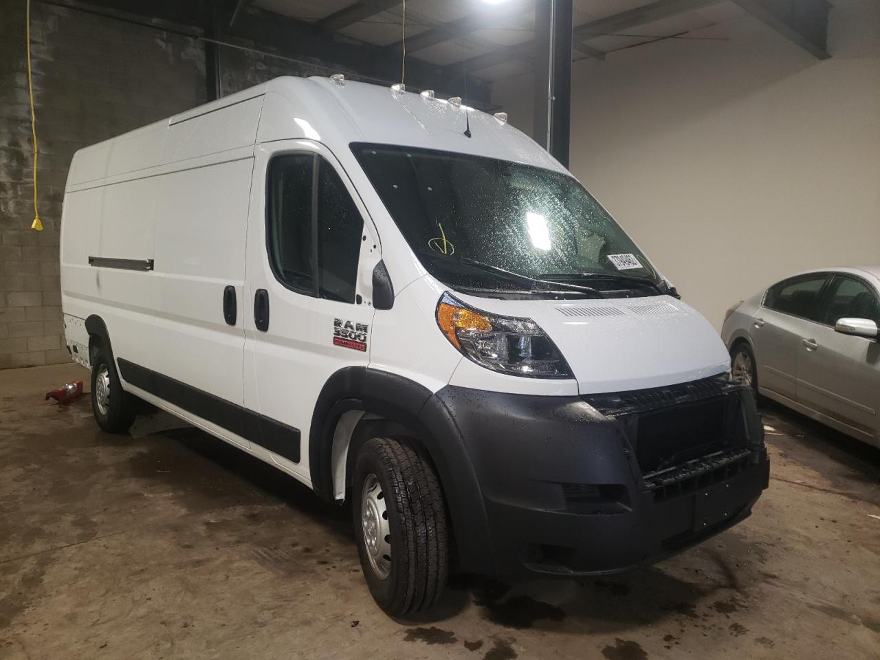 RAM PROMASTER 2021 with VIN 3C6MRVJG6ME572677 - Photo from auction