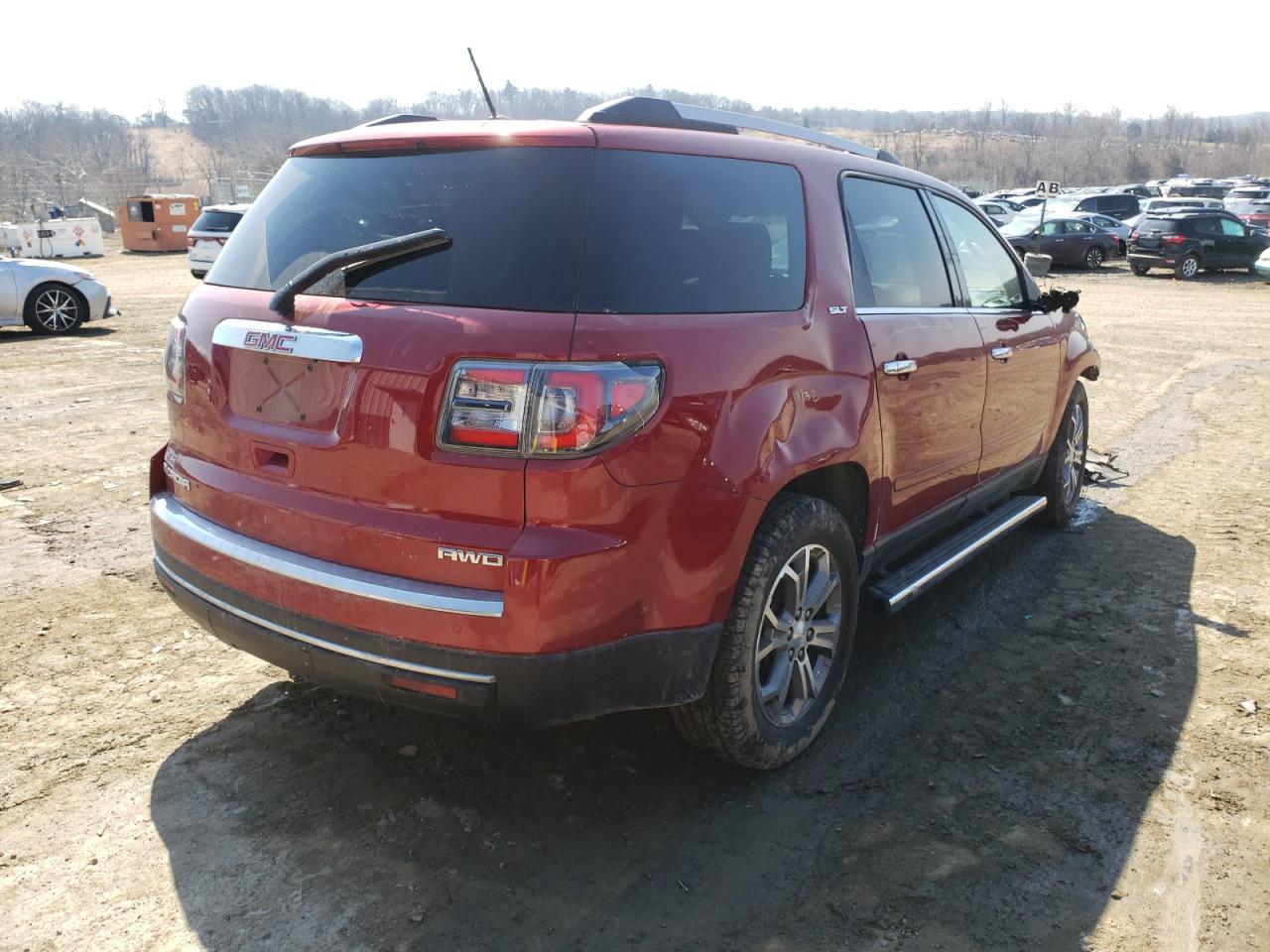 Photo 4 from auction – 2014 GMC ACADIA SLT with VIN 1GKKVRKD4EJ155199