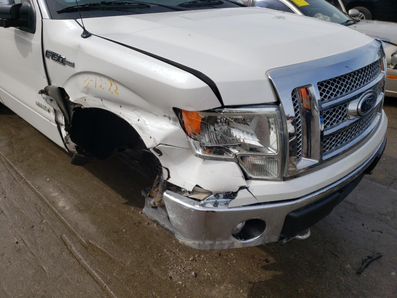 Photo 9 from auction – 2012 FORD F150 SUPER with VIN 1FTFW1ET4CKD12395