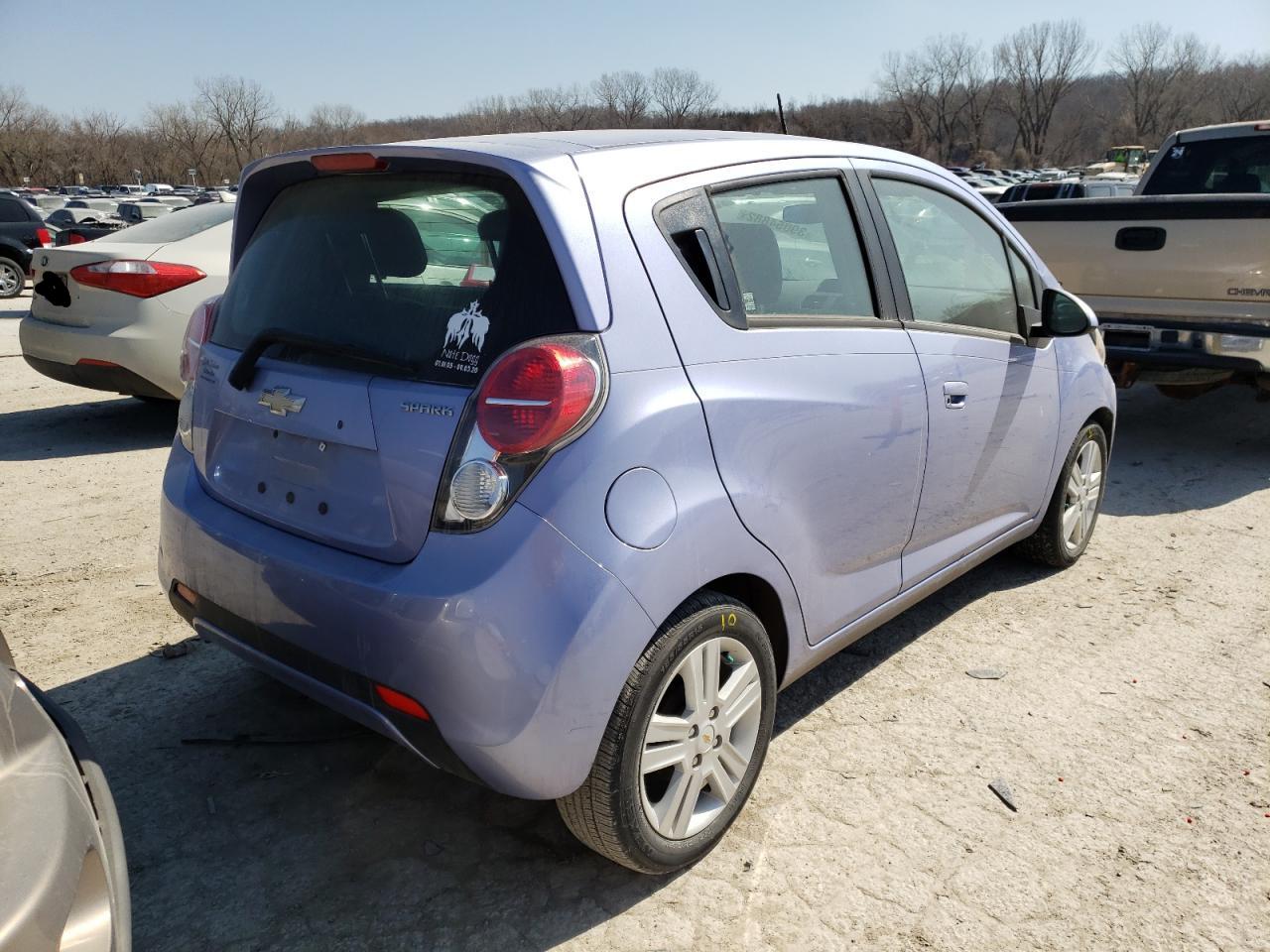 Photo 4 from auction – 2015 CHEVROLET SPARK LS with VIN KL8CB6S96FC753070