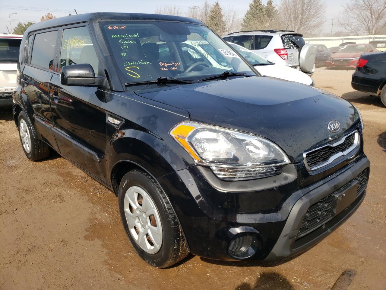 KIA SOUL 2012 with VIN KNDJT2A54C7422091 - Photo from auction