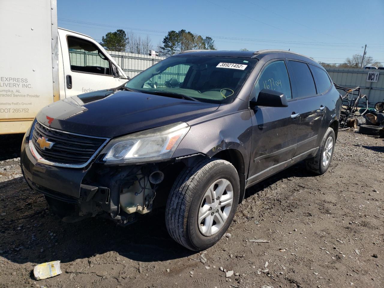Photo 2 from auction – 2013 CHEVROLET TRAVERSE L with VIN 1GNKRFKD0DJ239444