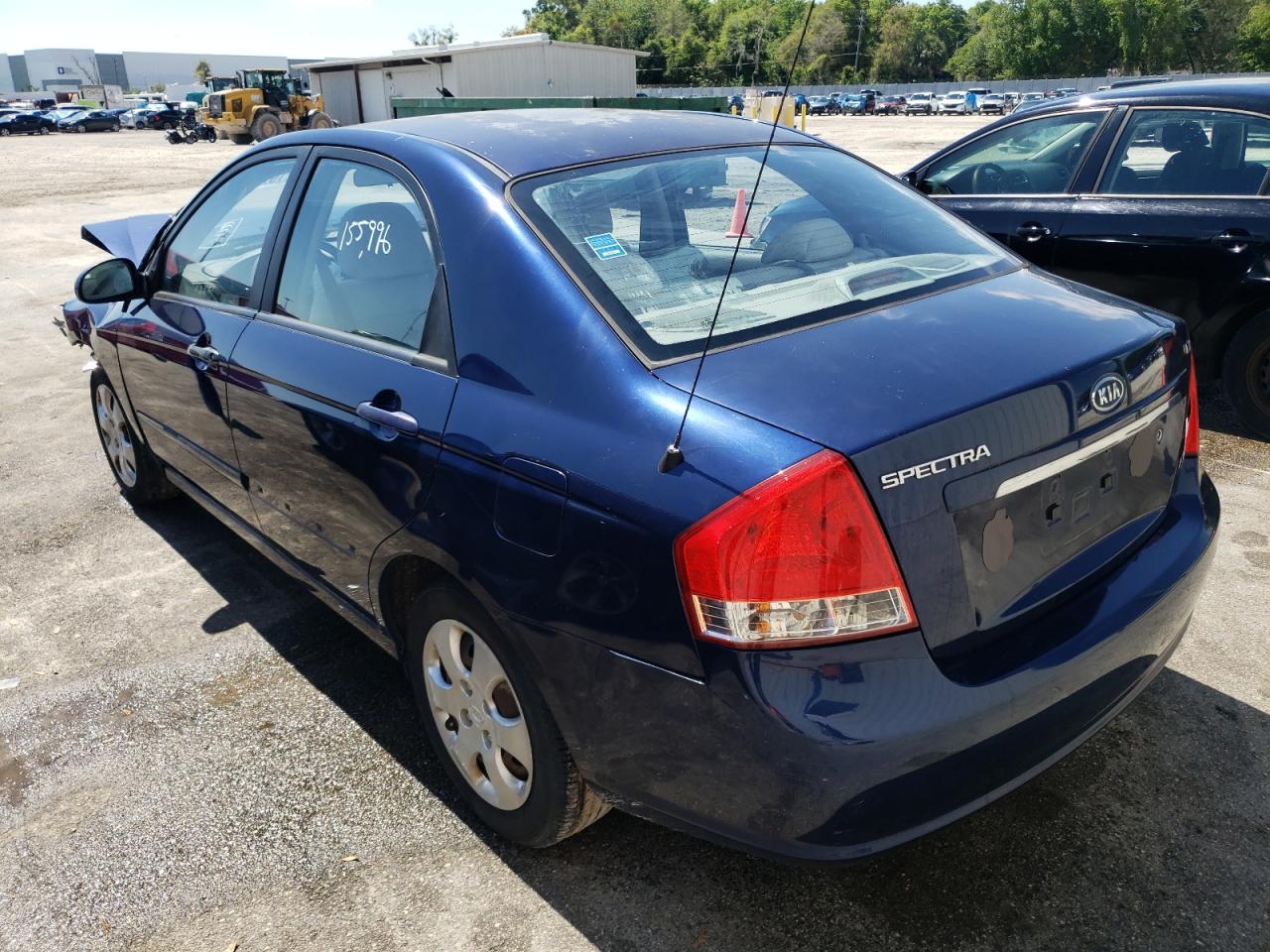 Photo 3 from auction – 2008 KIA SPECTRA EX with VIN KNAFE121585503784
