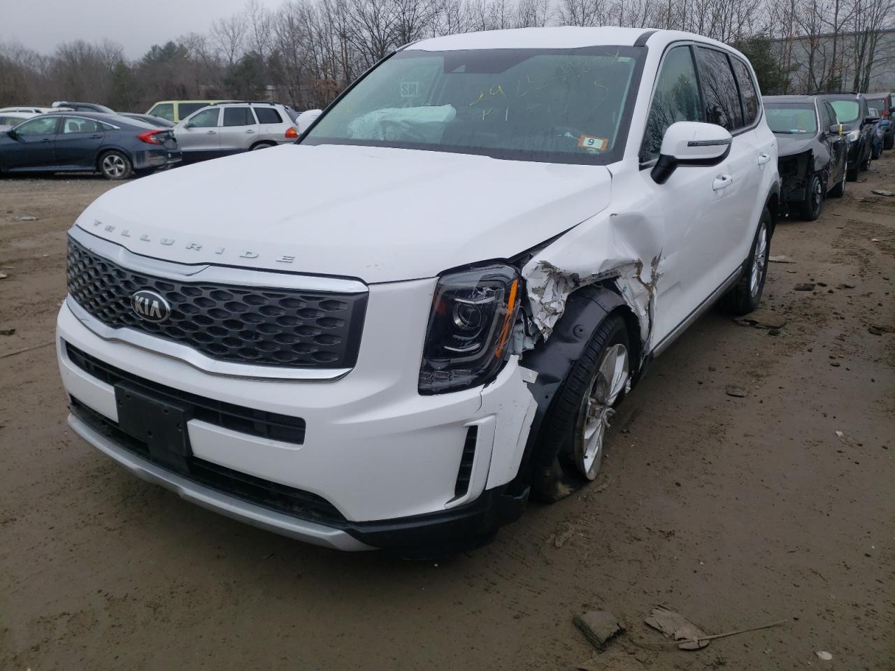 Photo 2 from auction – 2021 KIA TELLURIDE with VIN 5XYP2DHC5MG180462