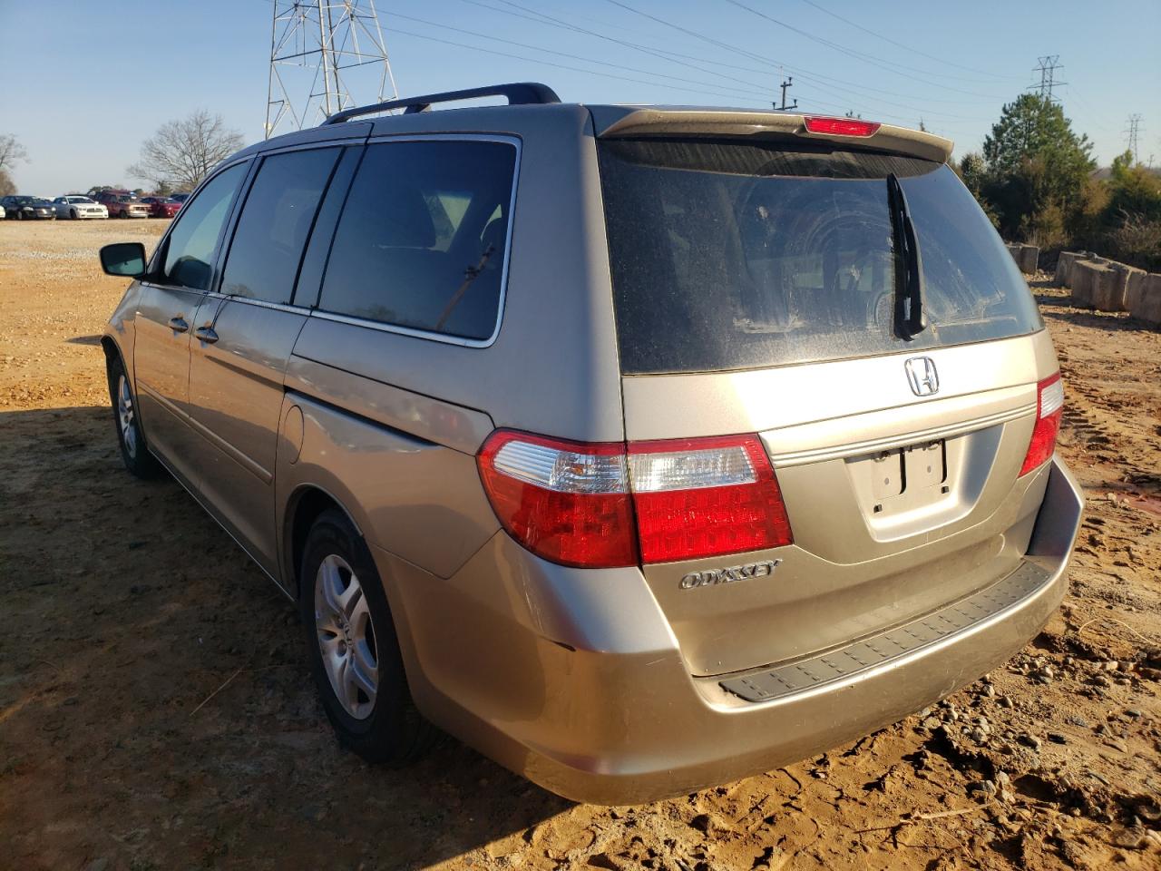 Photo 3 from auction – 2007 HONDA ODYSSEY EX with VIN 5FNRL384X7B042405