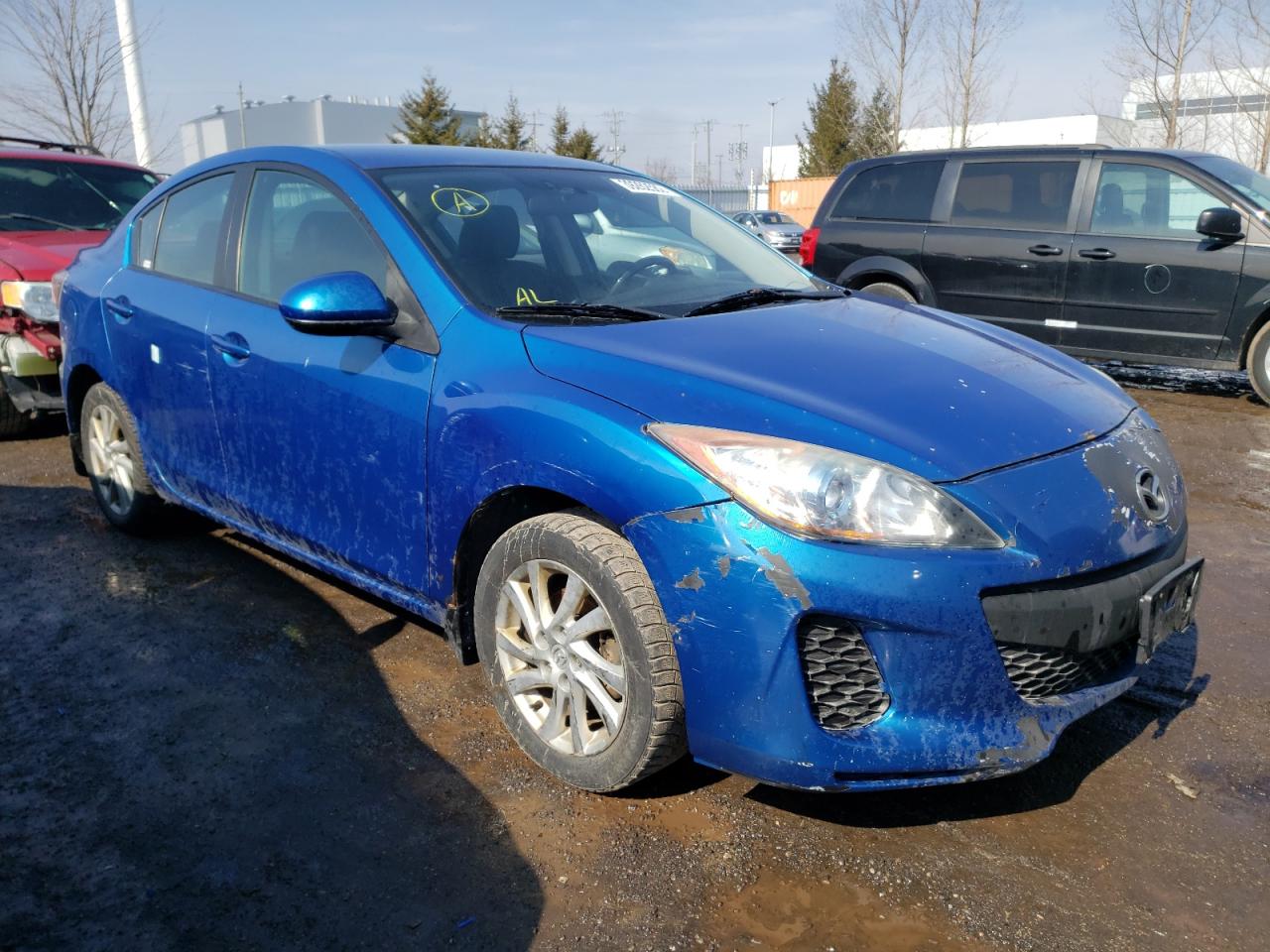 MAZDA 3 I 2012 with VIN JM1BL1V72C1567157 - Photo from auction