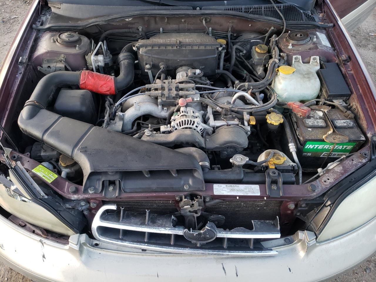 Photo 7 from auction – 2001 SUBARU LEGACY with VIN 4S3BH675716677101