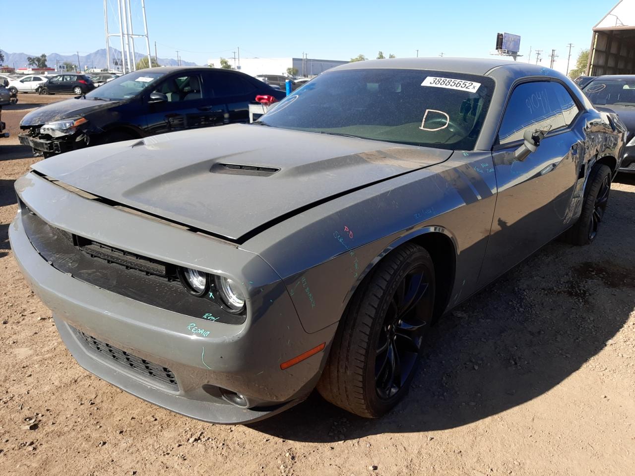 Photo 10 from auction – 2017 DODGE CHALLENGER with VIN 2C3CDZAG4HH573092