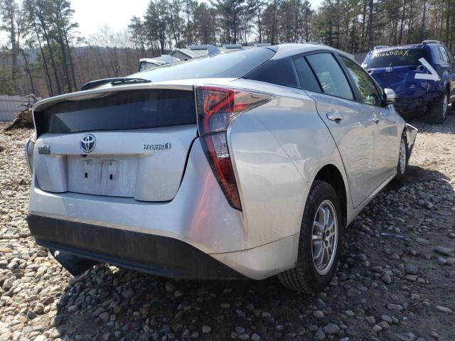 Photo 4 from auction – 2016 TOYOTA PRIUS with VIN JTDKBRFU0G3013339