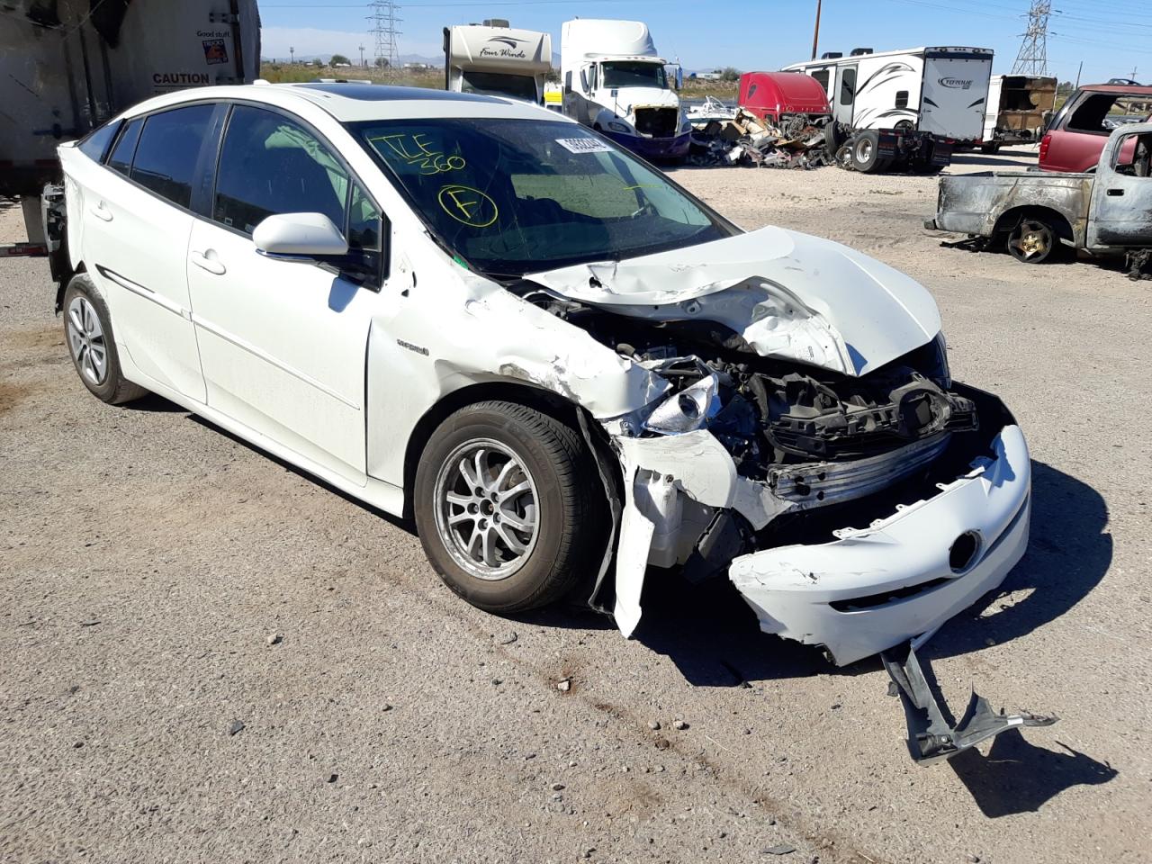 Photo 9 from auction – 2016 TOYOTA PRIUS with VIN JTDKARFU3G3521503