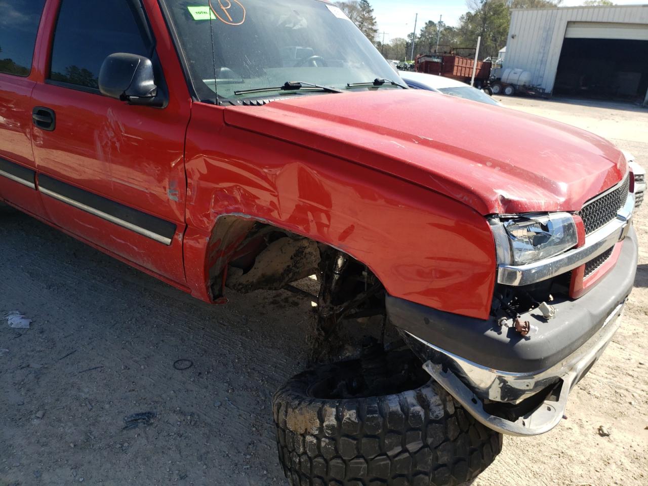 Photo 9 from auction – 2003 CHEVROLET SILVERADO with VIN 1GCEK19TX3Z227215