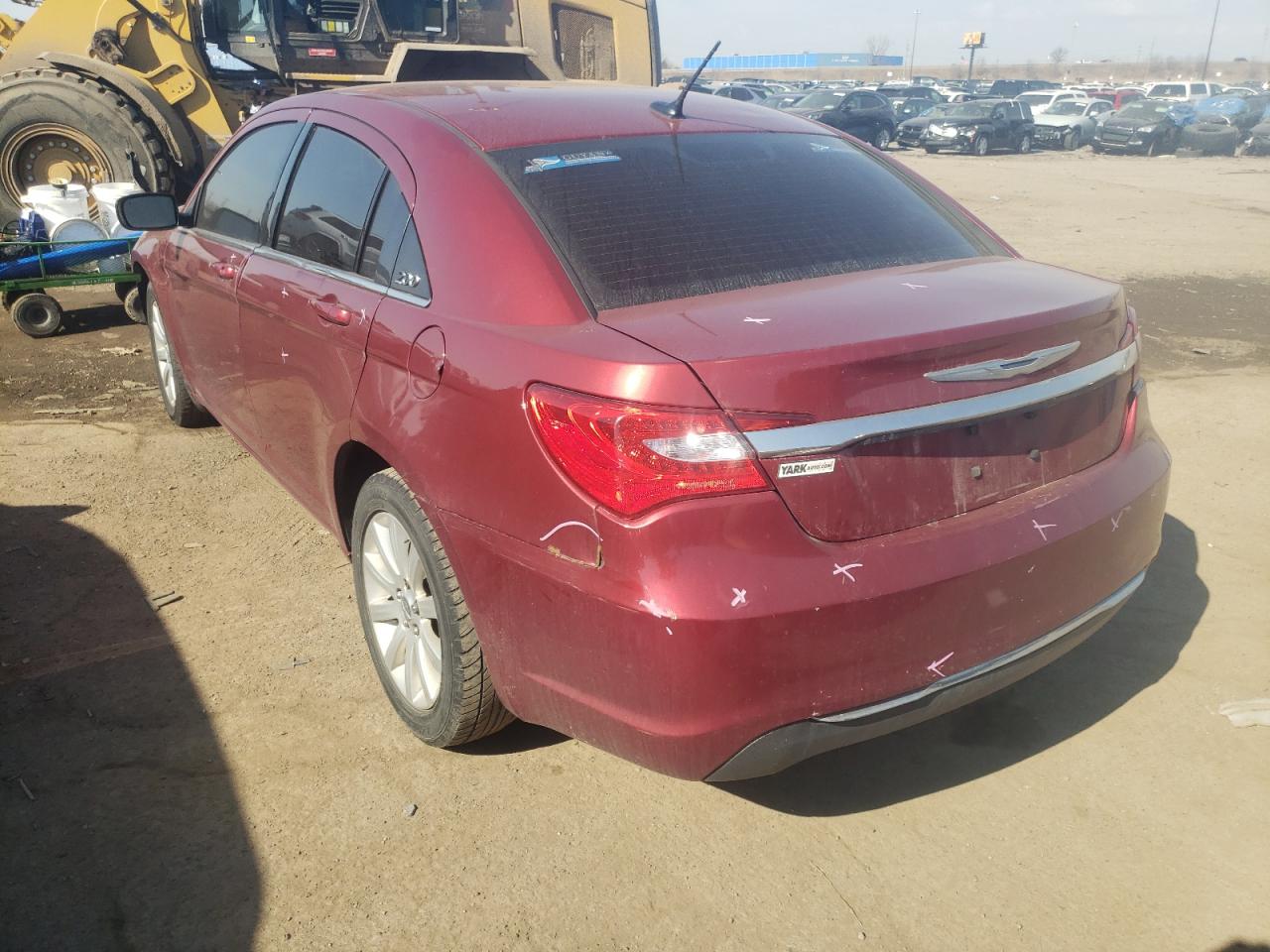 Photo 3 from auction – 2013 CHRYSLER 200 TOURIN with VIN 1C3CCBBB6DN612201