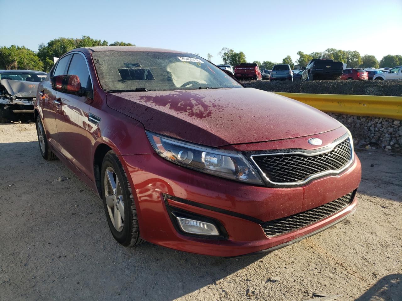 Photo 1 from auction – 2014 KIA OPTIMA LX with VIN 5XXGM4A76EG273908