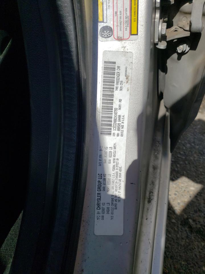 Photo 10 from auction – 2012 DODGE AVENGER SE with VIN 1C3CDZAB8CN102793