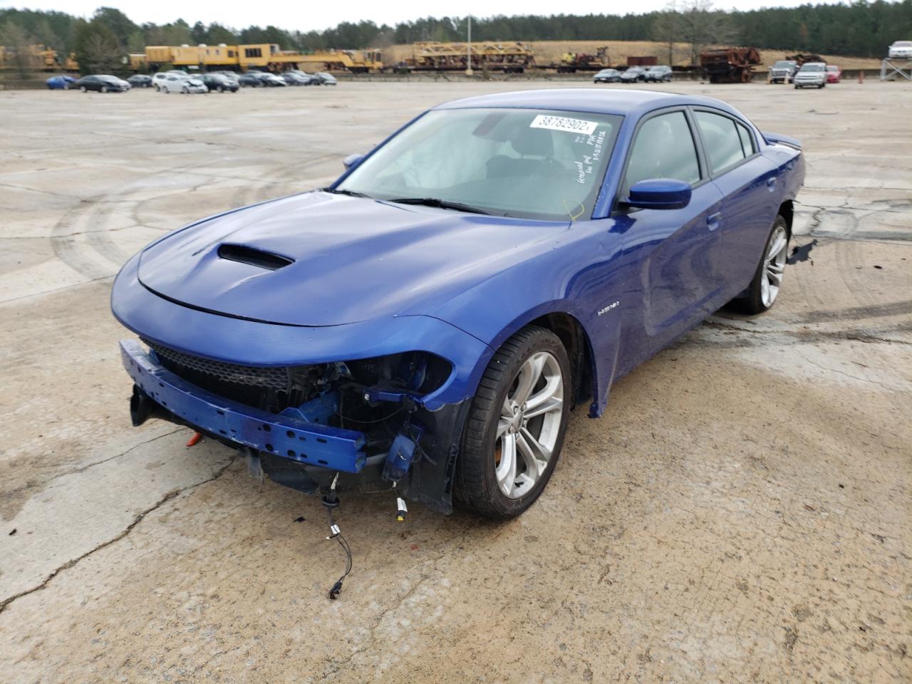 Photo 2 from auction – 2021 DODGE CHARGER R/ with VIN 2C3CDXCT6MH593501