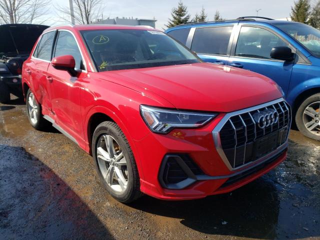 AUDI Q3 PREMIUM 2020 with VIN WA1EECF37L1034374 - Photo from auction