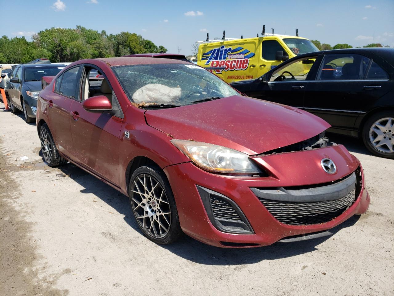 Photo 1 from auction – 2010 MAZDA 3 I with VIN JM1BL1SF5A1251907