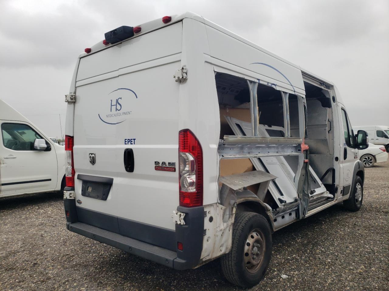Photo 4 from auction – 2018 RAM PROMASTER with VIN 3C6TRVDG1JE148990
