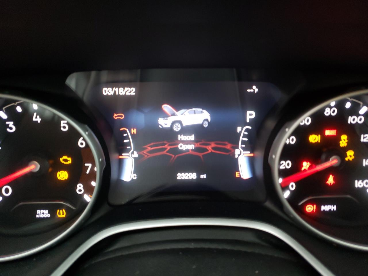 Photo 8 from auction – 2019 JEEP COMPASS LA with VIN 3C4NJCBB7KT727211