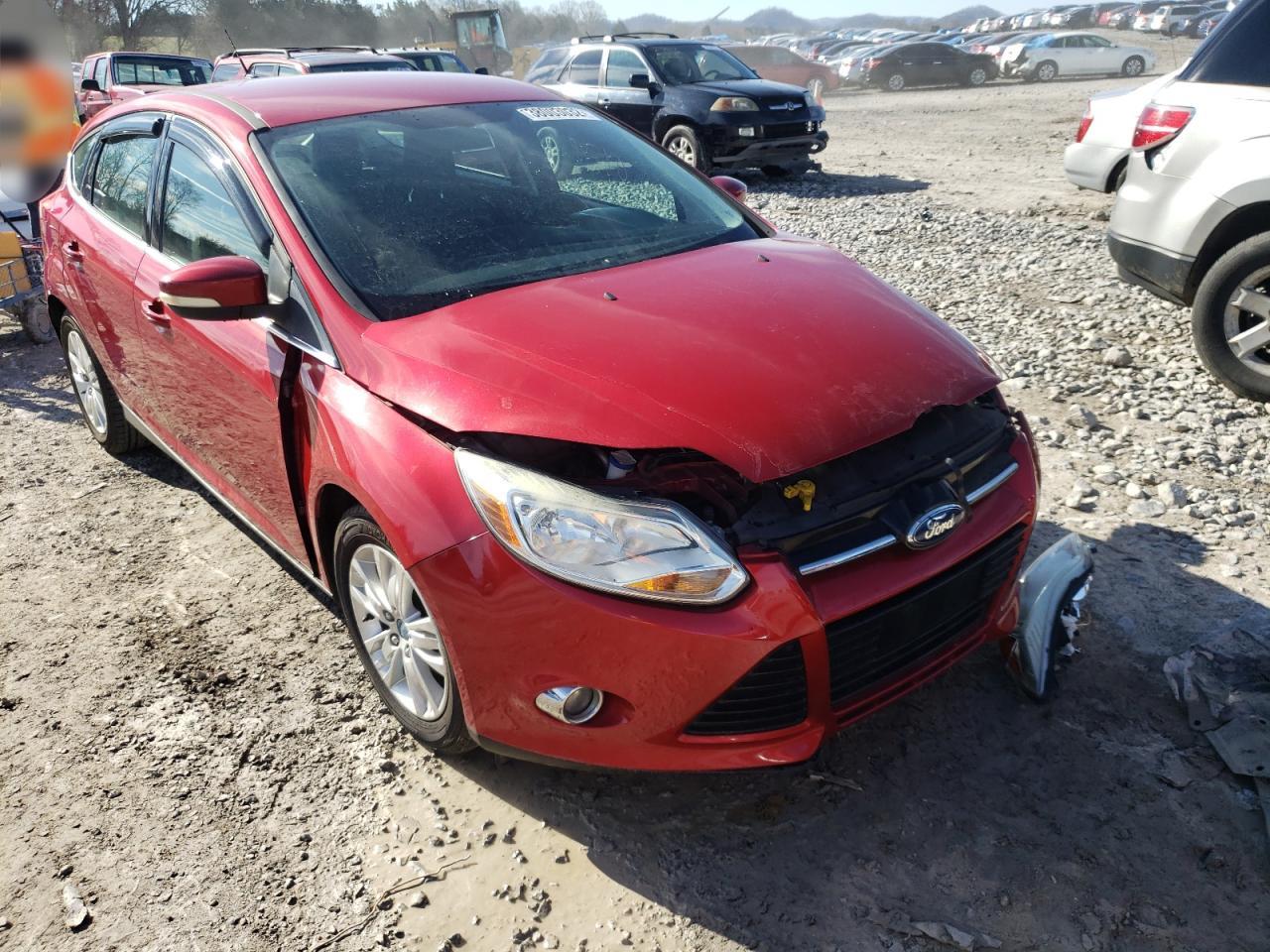 FORD FOCUS SEL 2012 with VIN 1FAHP3M21CL231381 - Photo from auction