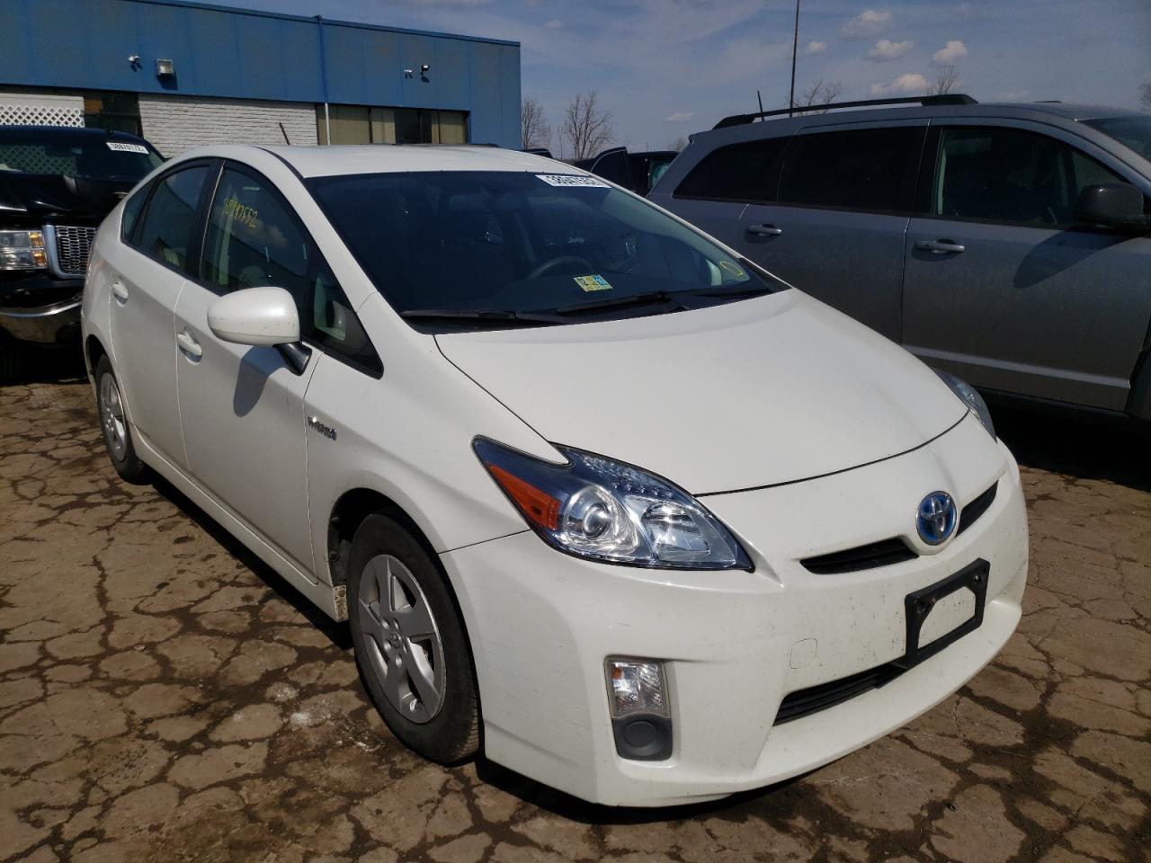 TOYOTA PRIUS 2010 with VIN JTDKN3DUXA0214651 - Photo from auction