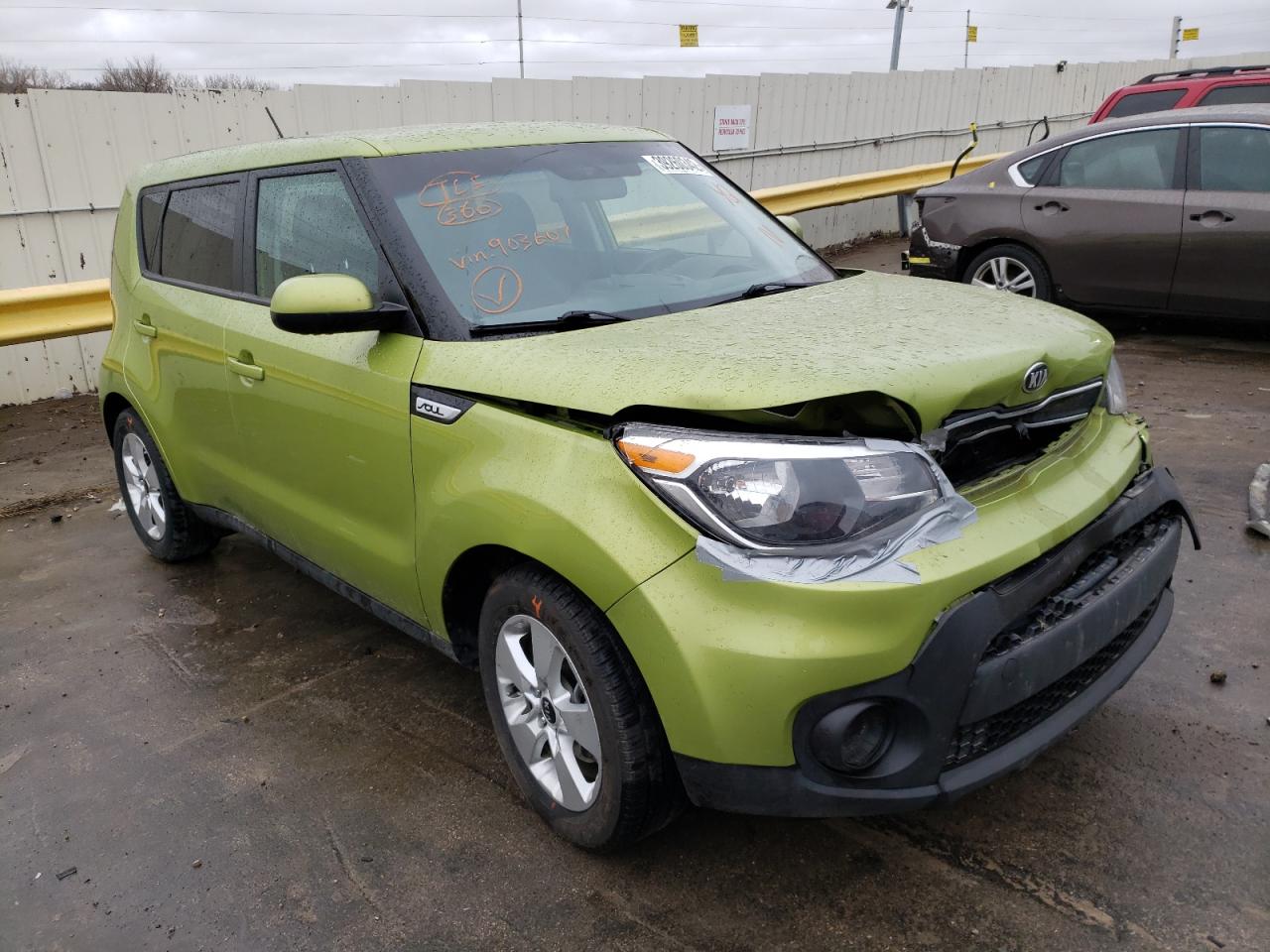 KIA SOUL 2018 with VIN KNDJN2A21J7903607 - Photo from auction