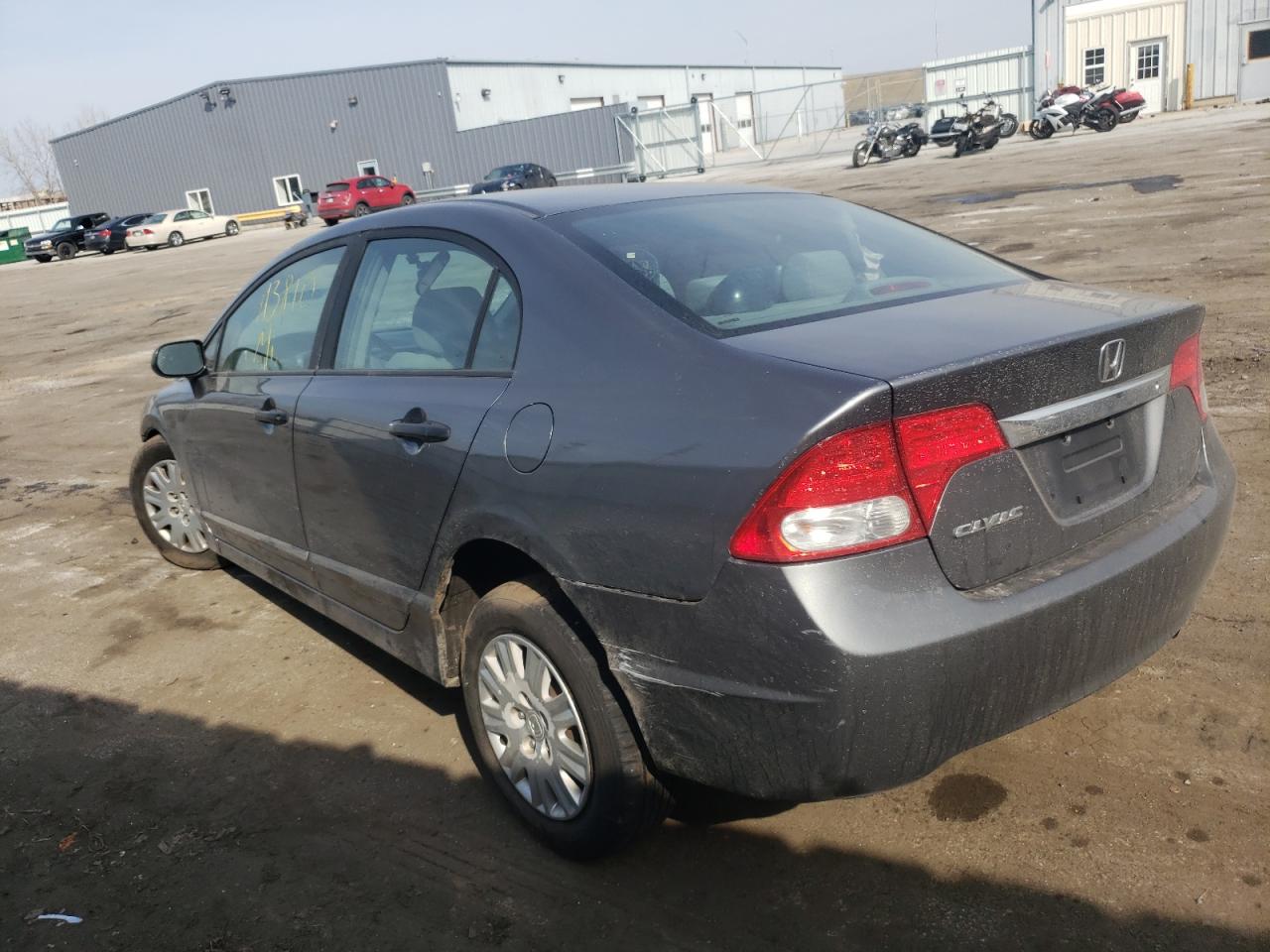 Photo 3 from auction – 2010 HONDA CIVIC VP with VIN 19XFA1F39AE000831