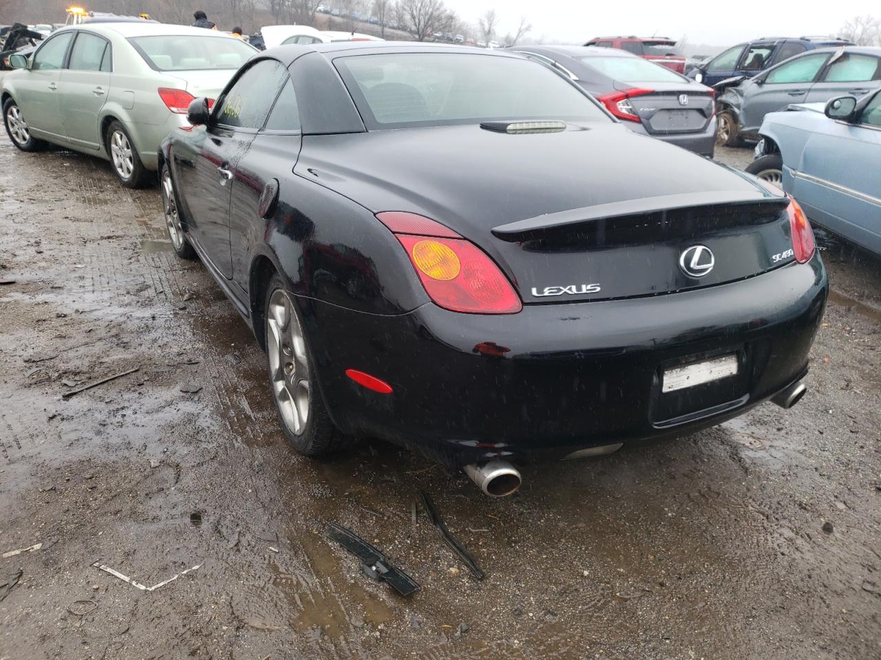Photo 3 from auction – 2002 LEXUS SC 430 with VIN JTHFN48Y420003658
