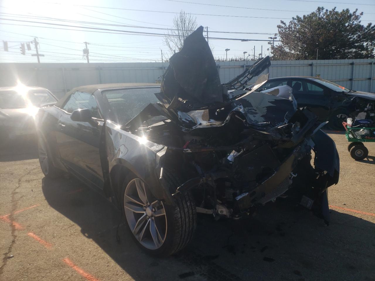 CHEVROLET CAMARO LT 2017 with VIN 1G1FB3DS8H0111174 - Photo from auction