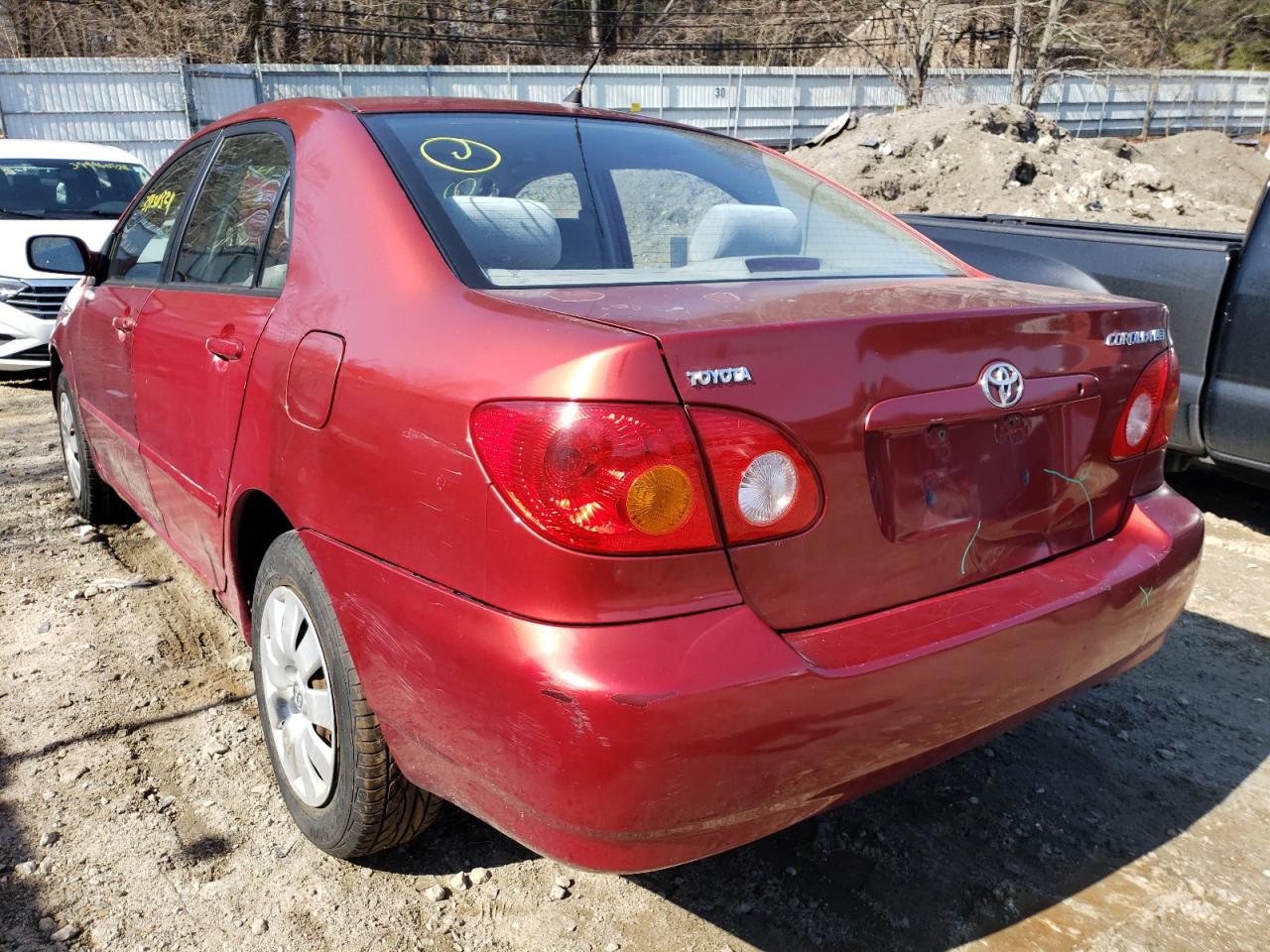 Photo 3 from auction – 2004 TOYOTA COROLLA CE with VIN 2T1BR32E04C294875