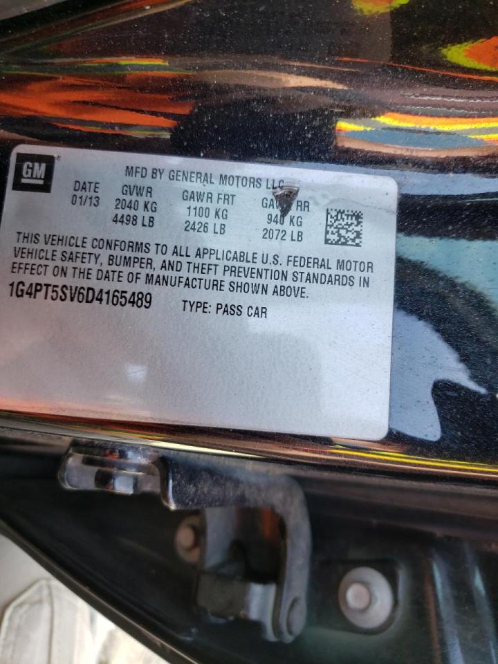 Photo 10 from auction – 2013 BUICK VERANO PRE with VIN 1G4PT5SV6D4165489