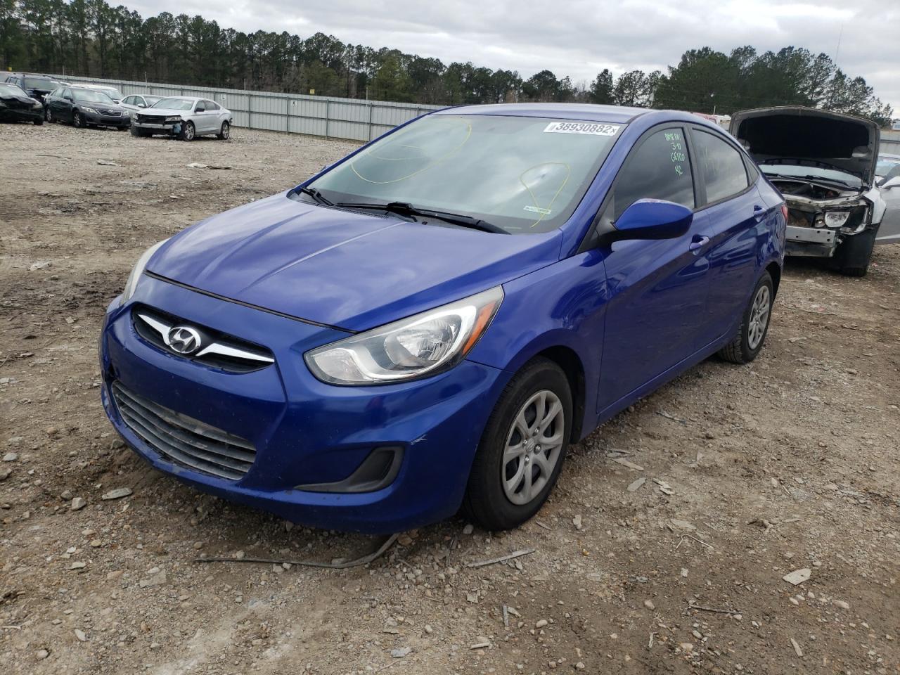Photo 2 from auction – 2013 HYUNDAI ACCENT GLS with VIN KMHCT4AE9DU387115