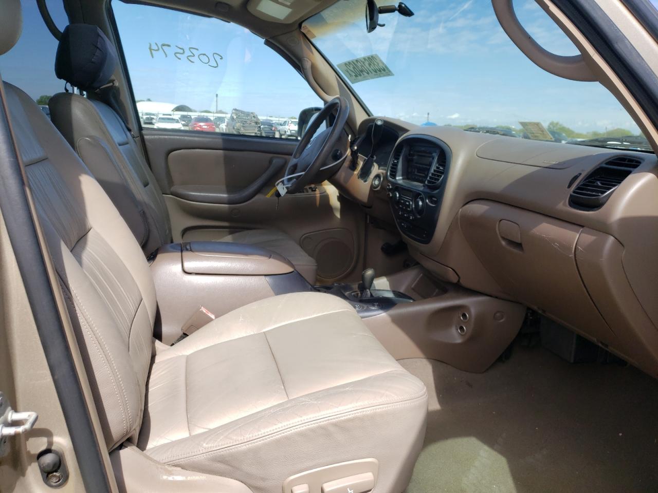 Photo 5 from auction – 2003 TOYOTA SEQUOIA SR with VIN 5TDBT44A73S186292
