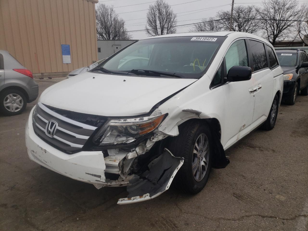 Photo 2 from auction – 2011 HONDA ODYSSEY EX with VIN 5FNRL5H69BB062070