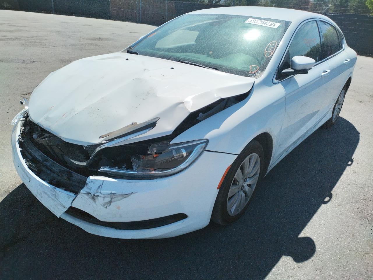 Photo 2 from auction – 2015 CHRYSLER 200 LX with VIN 1C3CCCFB9FN655188