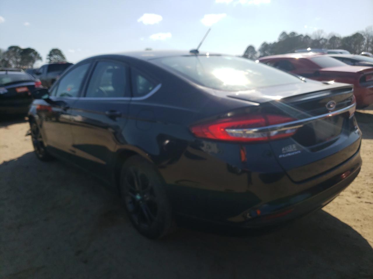 Photo 3 from auction – 2018 FORD FUSION SE with VIN 3FA6P0HDXJR130484