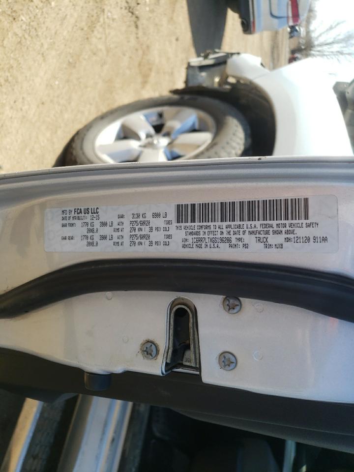 Photo 10 from auction – 2016 RAM 1500 SLT with VIN 1C6RR7LTXGS196286