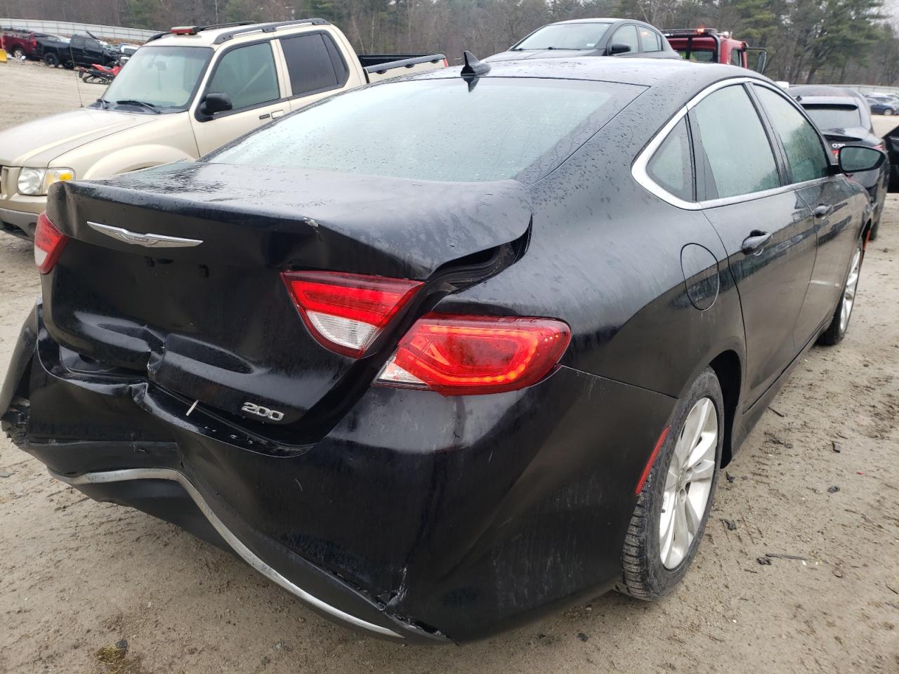Photo 4 from auction – 2016 CHRYSLER 200 LIMITE with VIN 1C3CCCAB1GN167961
