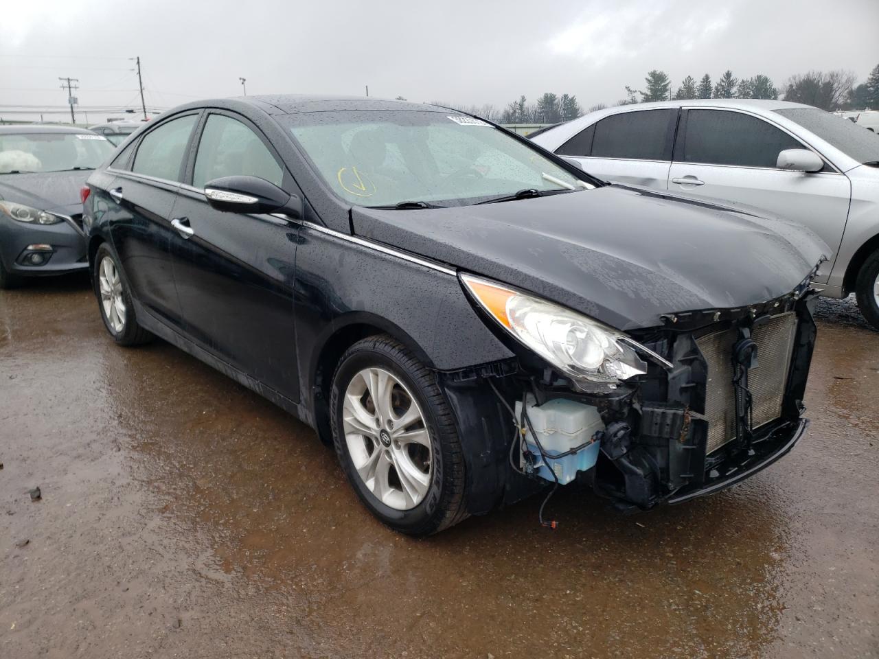 HYUNDAI SONATA SE 2013 with VIN 5NPEC4AC2DH695345 - Photo from auction