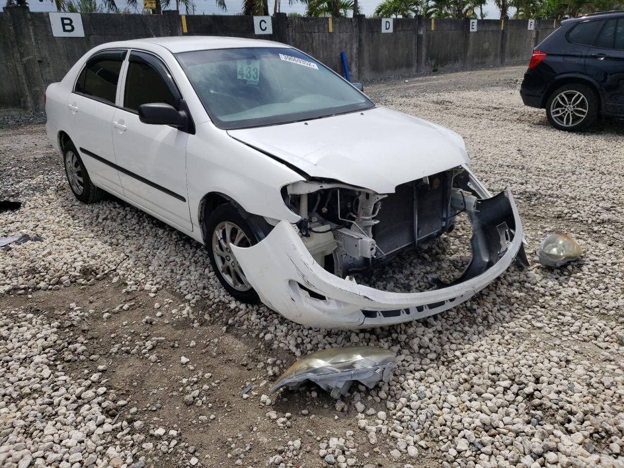 Photo 1 from auction – 2008 TOYOTA COROLLA CE with VIN 1NXBR32E18Z957424