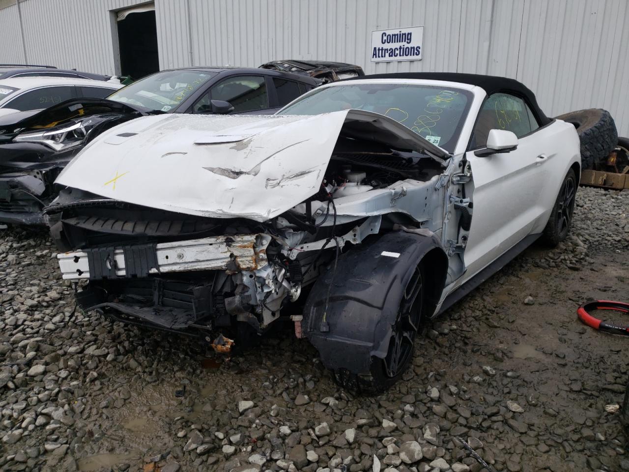 Photo 2 from auction – 2018 FORD MUSTANG with VIN 1FATP8UH7J5155386