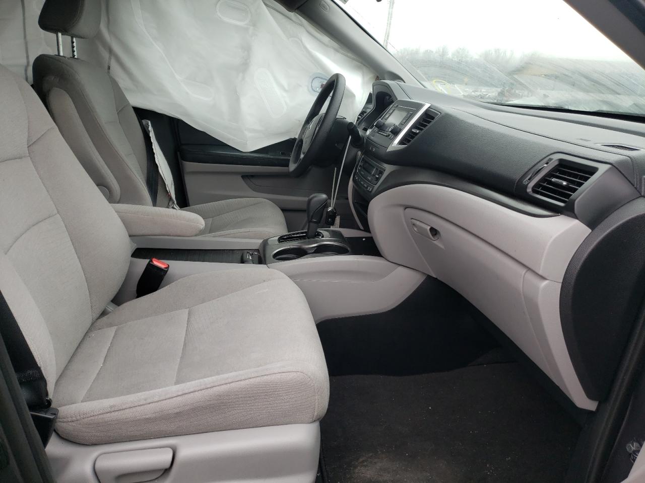 Photo 5 from auction – 2018 HONDA PILOT LX with VIN 5FNYF6H16JB062703