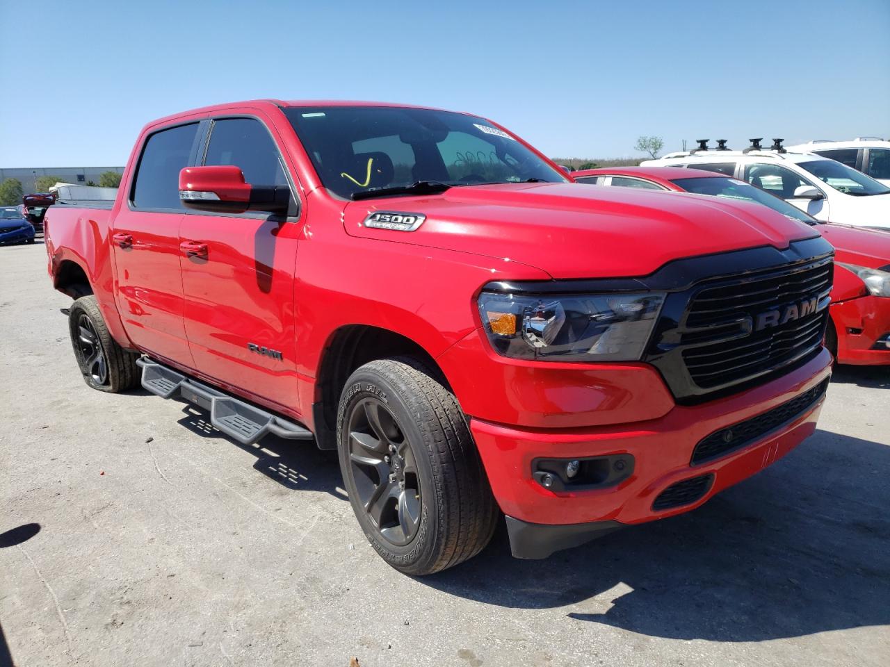 Photo 1 from auction – 2020 RAM 1500 BIG H with VIN 1C6SRFFT6LN127417