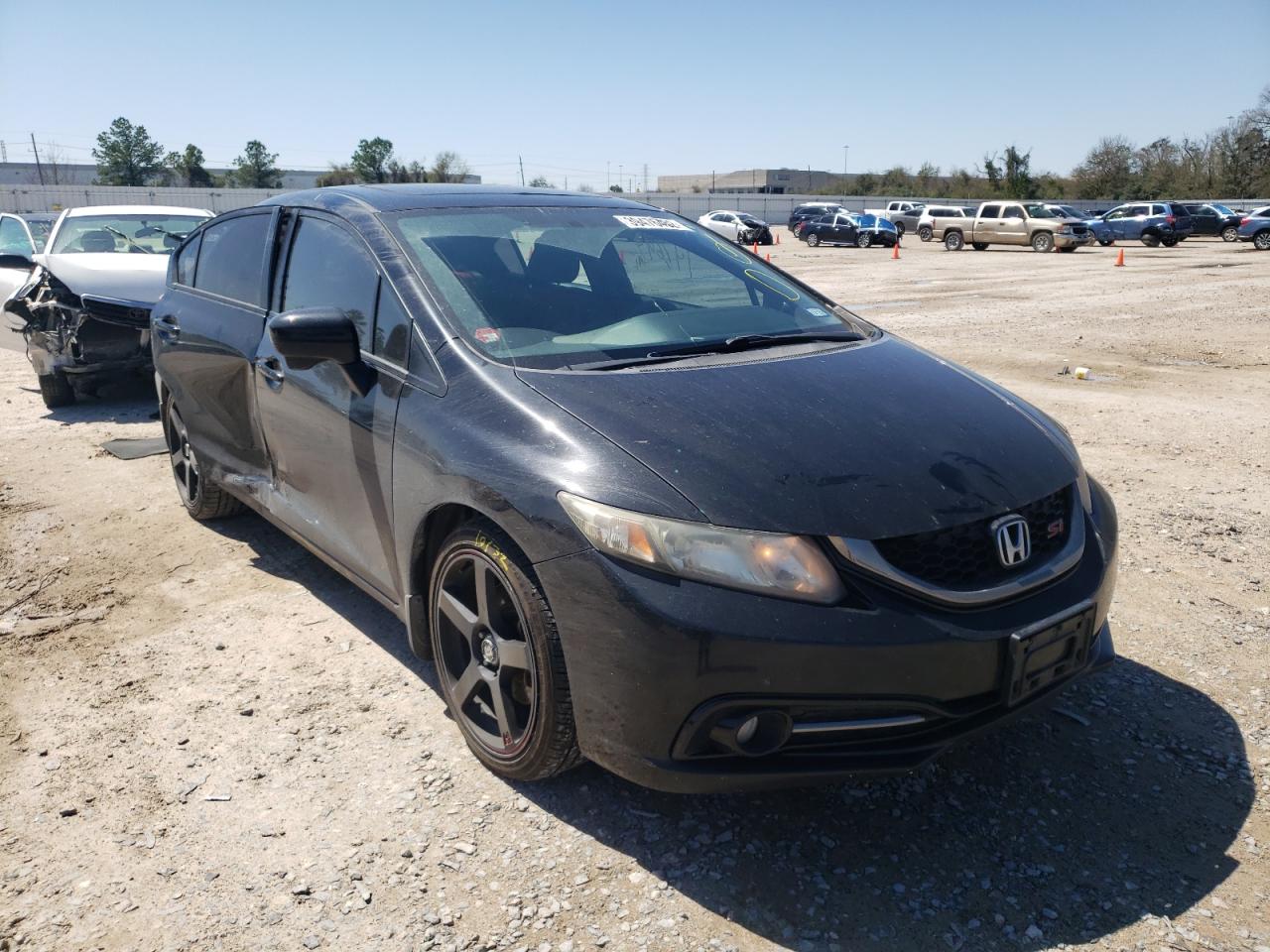 HONDA CIVIC SI 2015 with VIN 2HGFB6E50FH705835 - Photo from auction