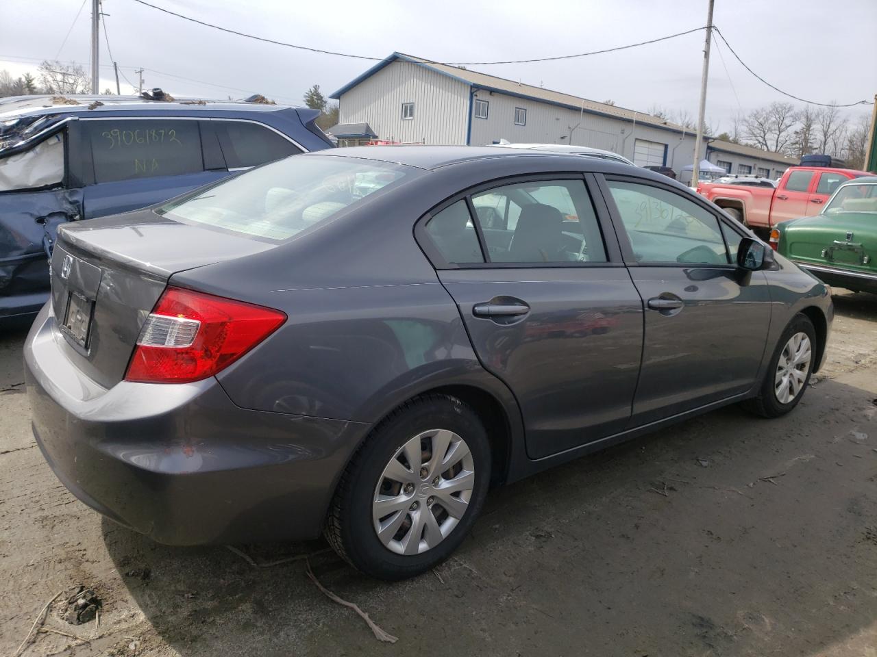 Photo 4 from auction – 2012 HONDA CIVIC LX with VIN 2HGFB2F54CH591003