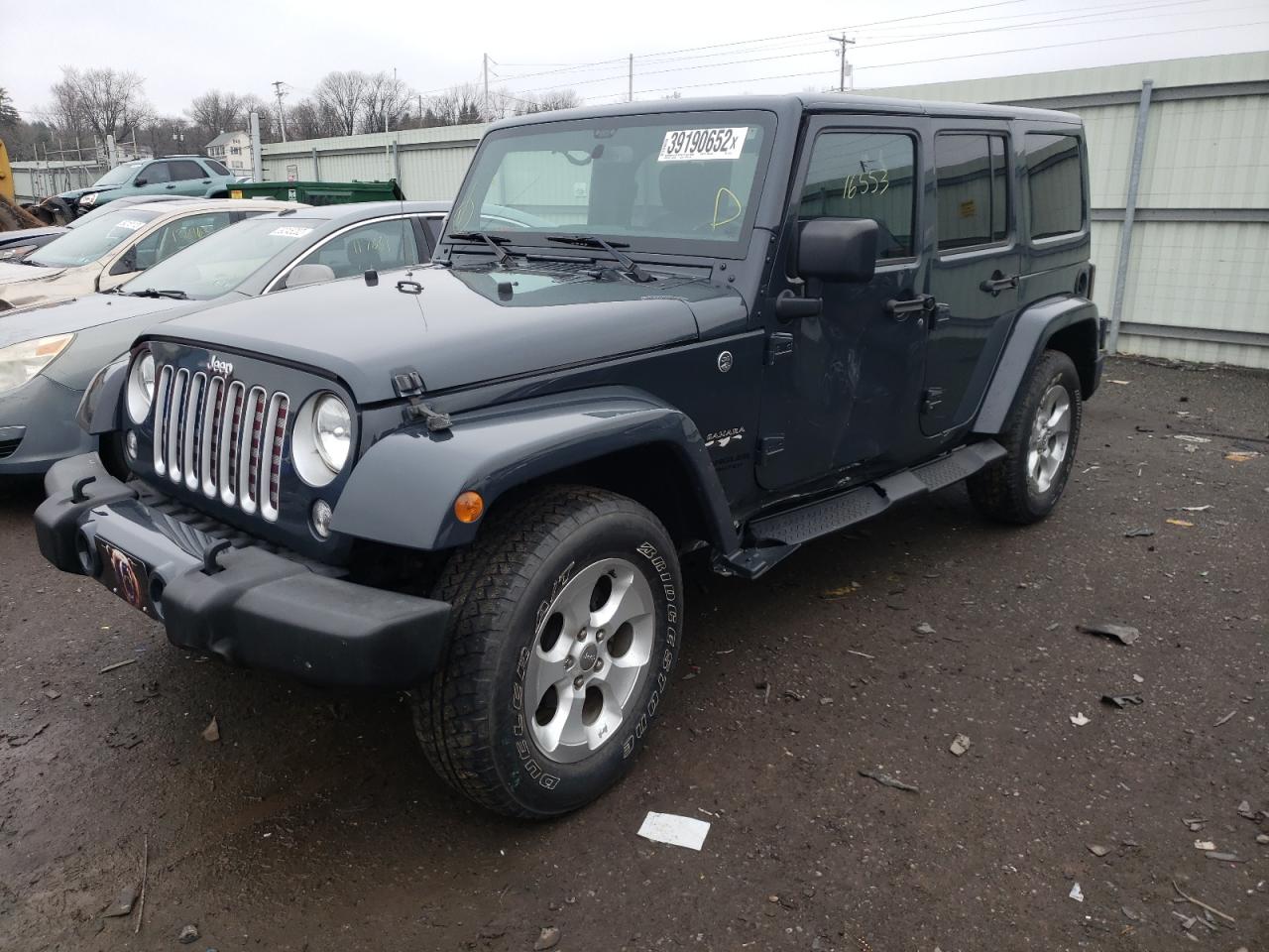 Photo 2 from auction – 2016 JEEP WRANGLER U with VIN 1C4HJWEG2GL215252