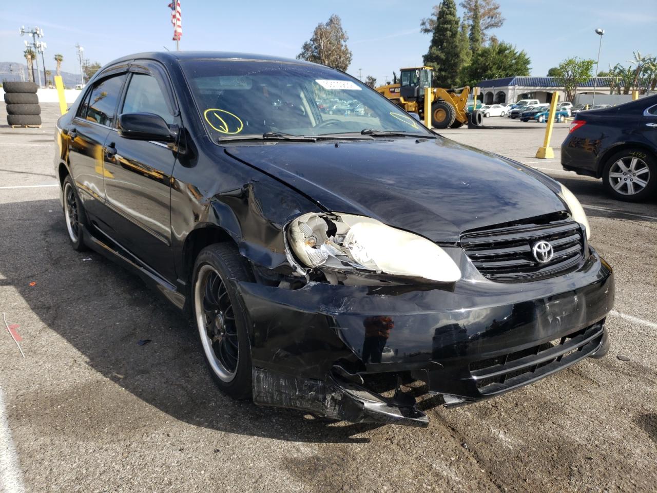 TOYOTA COROLLA CE 2003 with VIN 1NXBR32E43Z149593 - Photo from auction