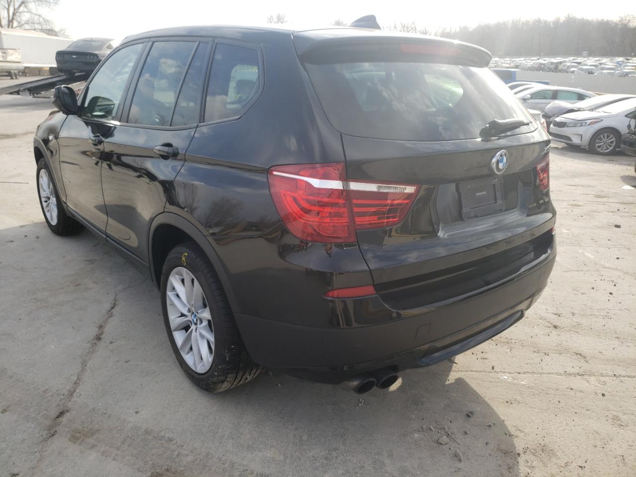 Photo 3 from auction – 2013 BMW X3 XDRIVE2 with VIN 5UXWX9C57D0A13305